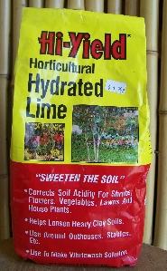 Horticultural Hydrated Lime